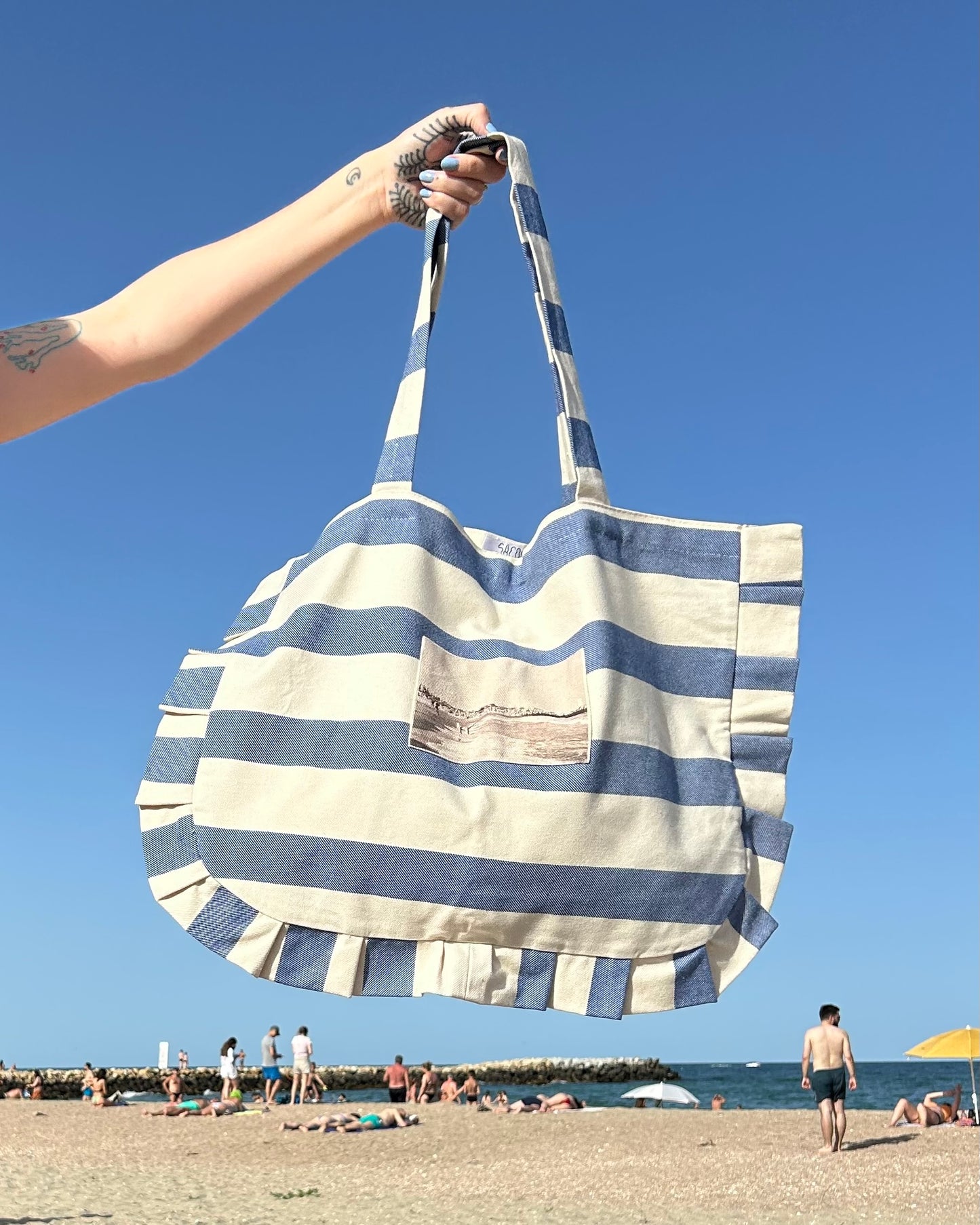 The Postcard Beach Bag